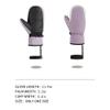 OHRAIN Ski Mittens for Men & Women Winter Snow Mitts Warm Waterproof Gloves Designed for Cold Weather Snowmobile Skiing Snowboarding & Mountaineering Black view 4