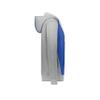 Augusta Sportswear Youth Three-Season Fleece Full Zip Hoodie Royal/Grey Heather M view 3