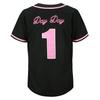 Men's Pinky's Next Friday Movie Baseball Jersey Day Day CD Store Sports Fan Hip Hop Jerseys Stitched (XXL, Black) view 4