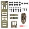 Tactical Sinking Holster Leg Hanging Extension Plate Adjustable Metal Modular Holster Adaptor Leg Drop Organizer view 1