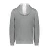 Augusta Sportswear Youth Three-Season Fleece Full Zip Hoodie White/Grey Heather S view 2