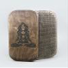 Generic Sadhu Board with Galvanic Dynamic Nails, Birch Wood, Brown, Yoga Nail Board, 29*13.5 cm view 1