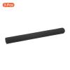 PATIKIL Relay Track Baton, 3 Pack Sponge Stainless Steel Tube Race Field Running Stick for Outdoor Athletics Sport Game Tool, Black view 3