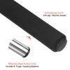 PATIKIL Relay Track Baton, 3 Pack Sponge Stainless Steel Tube Race Field Running Stick for Outdoor Athletics Sport Game Tool, Black view 4
