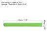 PATIKIL Relay Track Baton, Sponge Stainless Steel Tube Race Field Running Stick for Outdoor Athletics Sport Game Tool, Green view 2