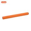 PATIKIL Relay Track Baton, 3 Pack Sponge Stainless Steel Tube Race Field Running Stick for Outdoor Athletics Sport Game Tool, Orange view 3
