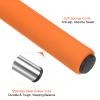 PATIKIL Relay Track Baton, 3 Pack Sponge Stainless Steel Tube Race Field Running Stick for Outdoor Athletics Sport Game Tool, Orange view 4