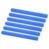 PATIKIL Relay Track Baton, 6 Pack Sponge Stainless Steel Tube Race Field Running Stick for Outdoor Athletics Sport Game Tool, Blue view 1