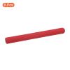 PATIKIL Relay Track Baton, 6 Pack Sponge Stainless Steel Tube Race Field Running Stick for Outdoor Athletics Sport Game Tool, Red view 3