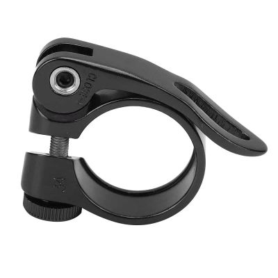 Aluminium Alloy Bikes Quick Release Seatpost Collar, Bikes Seat Post Clamp, Bikes Seat Quick Release Tube Clamp, for Bikes Seatposts(Black), Bikes Seat Post Clamp, Aluminium Alloy Bikes QuickB