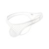 JEsilunmaMY Mens Fishnet Bikini Underwear Low Rise U Convex Pouch T-Back Thong Mesh Hollow Out Transparent G-Strings Panties (White,Large) view 1