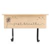 C'ESTBON Wooden Yoga Mat Holder for Home Use, Heavy Duty Strong Bearing Capacity Yoga Accessories, Workout Equipment Storage Organizer, Gym Equipment view 2