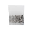 GREATFISHING 200PCS High Strength Heavy Stainless Steel Split Ring Lure Tackle with Fishing Pliers 30lb to 120lb Test(200pc 5-9mm Ring) view 3