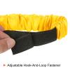 PATIKIL 3 Legged Race Bands Set, 3 Pack Elastic Tie for Outdoor Birthday Party Carnival Relay Game (Blue, Fluorescent Green, Yellow) view 3
