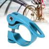 Aluminium Alloy Bikes Quick Release Seatpost Collar, Bikes Seat Post Clamp, Bikes Seat Quick Release Tube Clamp, for Bikes Seatposts(Blue), Bikes Seat Post Clamp, Aluminium Alloy Bikes QuickBi view 4