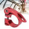Aluminium Alloy Bikes Quick Release Seatpost Collar, Bikes Seat Post Clamp, Bikes Seat Quick Release Tube Clamp, for Bikes Seatposts(Red), Bikes Seat Post Clamp, Aluminium Alloy Bikes QuickBic view 4