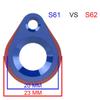 Pilo S62 Locknut for Cube D830 derailleur hanger view 4