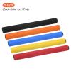 PATIKIL Relay Track Baton Set, Sponge Stainless Steel Tube Race Field Running Sticks for Outdoor Athletics Sport Game Tool (Black,Blue,Orange,Red,Yellow) view 3