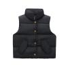 Winter Coats for Kids Child Kids Toddler Infant Baby Boys Girls Sleeveless Winter Solid Coats Jacket (Black, 3-4 Years) view 1