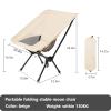 SKIITOON Portable Folding Camping Chair,Outdoor Chair, BBQ Chair, Fishing Chair,Extra Stable Supports 300lbs for Adults,for Outside Beach Lawn Fishing Hiking Picnic Travel,with Carrying Bag view 2