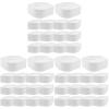Hemoton Disposable Chef Hats 20 Pack Non-Woven Paper Cooking Caps for Sushi Bar Kitchen Food Service Uniforms