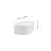 Hemoton Disposable Chef Hats 20 Pack Non-Woven Paper Cooking Caps for Sushi Bar Kitchen Food Service Uniforms view 2