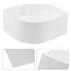 Hemoton Disposable Chef Hats 20 Pack Non-Woven Paper Cooking Caps for Sushi Bar Kitchen Food Service Uniforms view 3