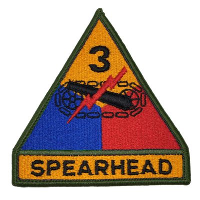 3RD Armored Cavalry Regiment Color Sew-on Patch