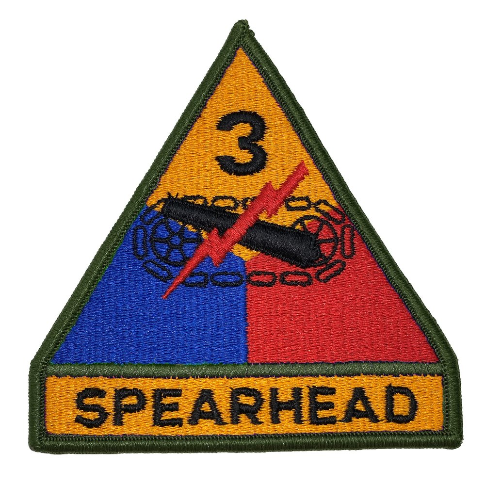 3RD Armored Cavalry Regiment Color Sew-on Patch