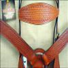 HILASON Western Horse Headstall Breast Collar Set Tack Genuine American Leather | Bridle for Horses Headstalls view 3