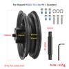 8.5 Inch Scooter Aluminium Alloy Split Rear Hub for Xiao-mi M365 Pro / Pro2 Electric Scooter Solid Rubber Tyre Replacement Wheels Replacement Part (Red) view 4