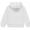 Calvin Klein Boys' Pullover Fleece Hoodie, Old School White, 8 view 2