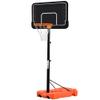 Portable Basketball Hoop & Goal with Vertical Jump Measurement, Outdoor Basketball System with 6.6-10ft Height Adjustment for Youth, Adults view 2