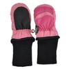 SnowStoppers Waterproof Stay On Winter Mittens with No Thumbs for Infants (Pink/Fuchsia) view 2