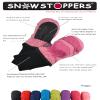 SnowStoppers Waterproof Stay On Winter Mittens with No Thumbs for Infants (Pink/Fuchsia) view 4