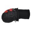 SnowStoppers Waterproof Stay On Winter Mittens with No Thumbs for Infants (Black/Red) view 3