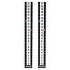 Barcaloo Cornhole Scoreboard Metal Decal with Magnetic Score Keepers - Vertical Orientation for Mounting on Side of Boards, 2 Pack view 1