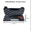 MTM 803R - Pistol Handgun Case Single up to 3" Revolver, USA Made, Black view 3