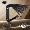 DINDO Riding Whip Horse Equestrian Flogger Whip Leather Domintrix Whip Cosplay Horseback Riding Crop Whip Horse Paddle view 3