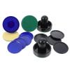 Professional Air Hockey Pucks Pushers 2 Sets for Ice Hockey Table Accessories view 1