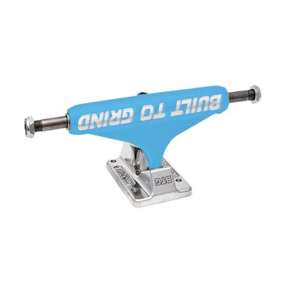 INDEPENDENT Stage 11 BTG Speed Standard Skateboard Trucks - Blue/Silver - 129mm [Set of 2]