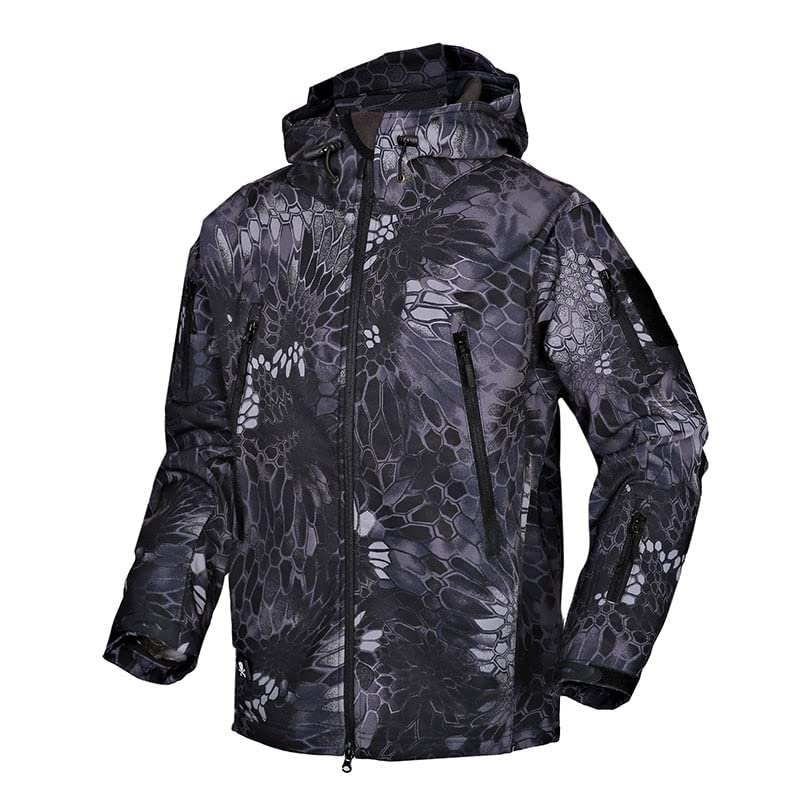 Tactical Hoody Softshell Jacket Outdoor Sports Camouflage Coat Combat Clothing BDU Airsoft Hunting Shooting Battle Dress