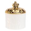 ABOOFAN Ceramic Jewelry Box with Lid Ceramic Jewelry Case Ring Box Trinket Organizer for Necklace Bracelet Earrings and Accessories Wedding Candy Home Decor