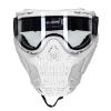 HK Army HSTL Skull Paintball Goggle/Airsoft Mask (White, Clear) view 3