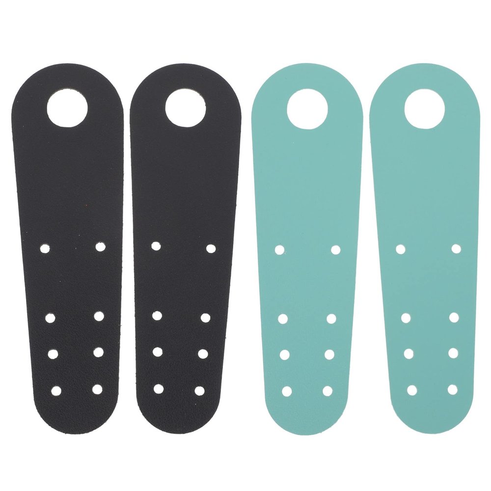 INOOMP 2pairs Roller Skates Toe Easy to Install Protective Caps for Skate Maintenance
