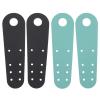 INOOMP 2pairs Roller Skates Toe Easy to Install Protective Caps for Skate Maintenance view 1