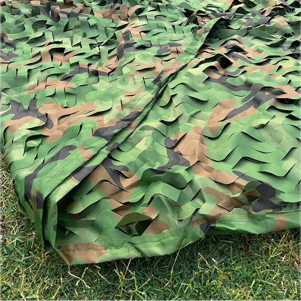 Amadon Outdoor Camouflage Net,Sunshade Camo Net,Mountain Green Camouflage Netting,Thickened Camo Netting,Light and Durable,Suitable for Hunting,Car Cover,Photo,Decoration,Camping (9.8x16.4ft)