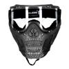 HK Army HSTL Skull Paintball Goggle/Airsoft Mask (Black, Clear) view 2