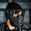 HK Army HSTL Skull Paintball Goggle/Airsoft Mask (Black, Clear) view 4