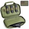 LIVANS Tactical Pistol Gun Case, Padded Handgun Case Double Pistol Wallet Handgun Pistol Soft Cases Rectangle Handguns Pouches view 1